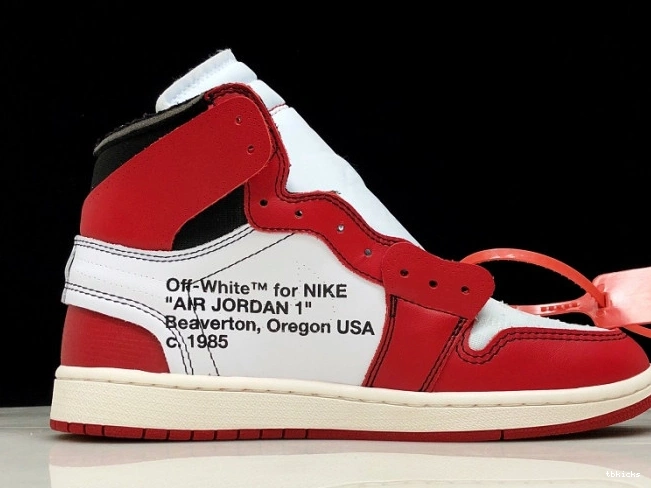 Rep TBK The Ten 1 Retro AA3834-101 Jordan Air Off-White Chicago 0630